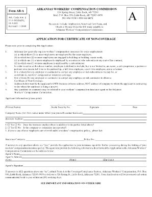 oklahoma certificate of non coverage.